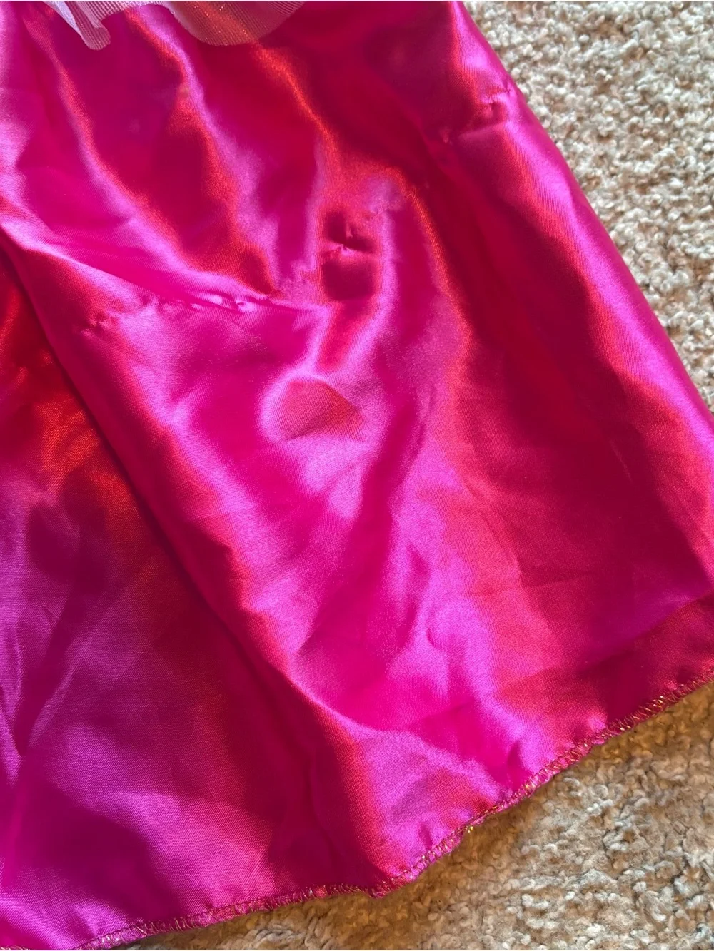 Disney Aurora 2 Piece Costume Dress Sz 4-6X Pink Sleeping Beauty Halloween